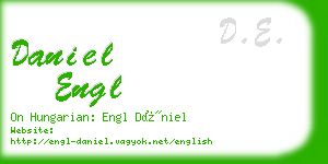 daniel engl business card